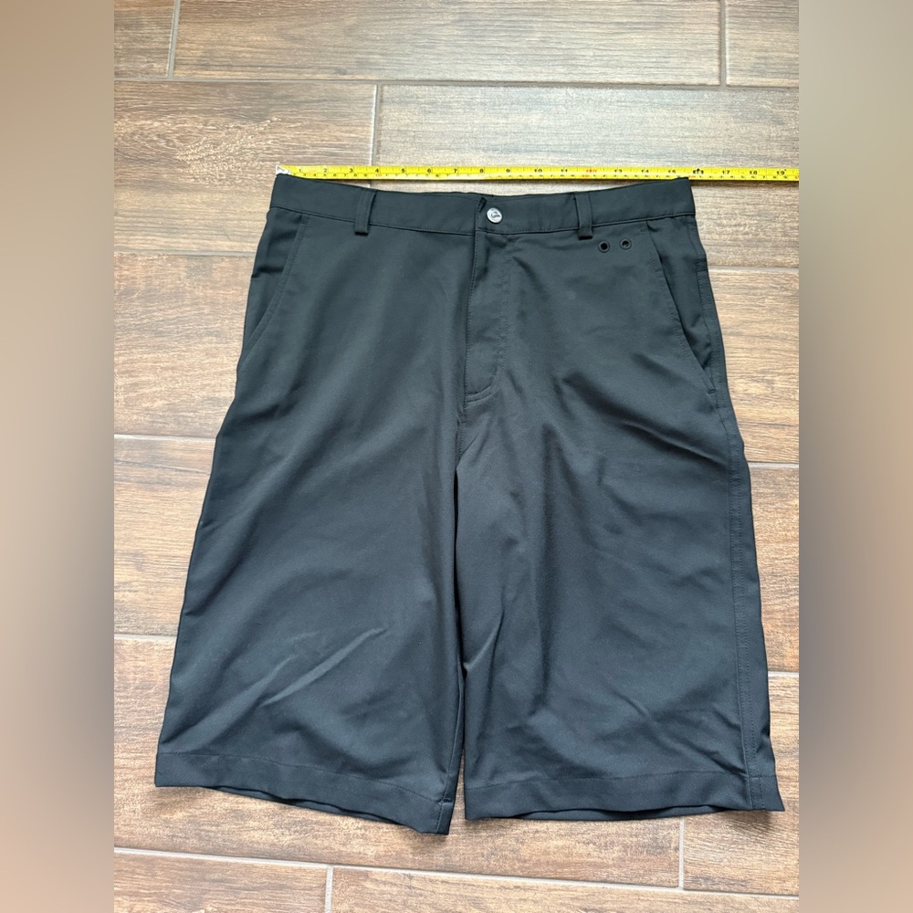 Nike Black Flat Front Men's Shorts